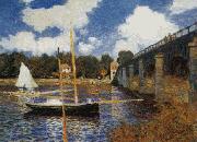 Claude Monet Bridge at Argenteuil Spain oil painting reproduction